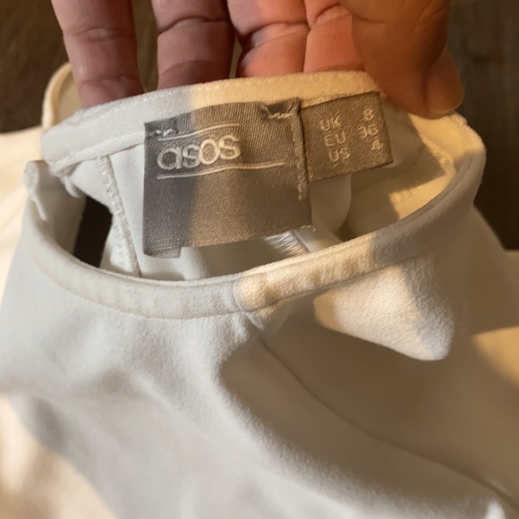 Asos cropped top with tie back, 4 - Picture 2 of 5